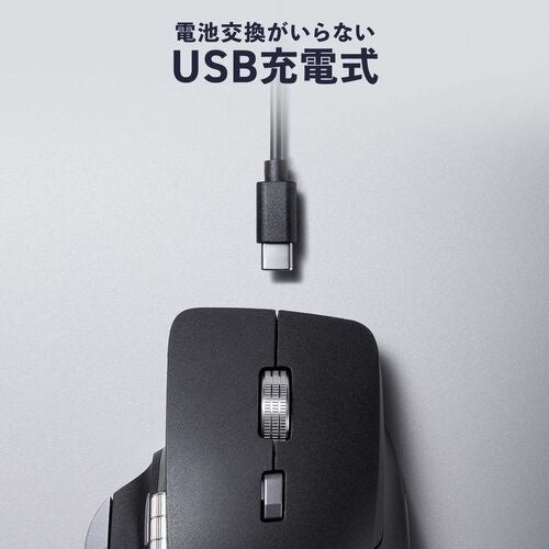 サンワダイレクト、サイド・高速スクロール対応の多機能マウス「VELZA」を発売 - 画像9