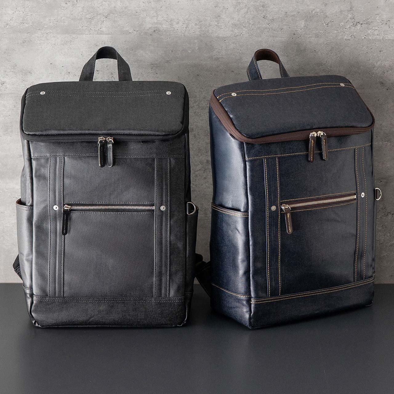 サンワダイレクト、岡山デニムと豊岡製生地のビジネスリュック発売 - 画像3