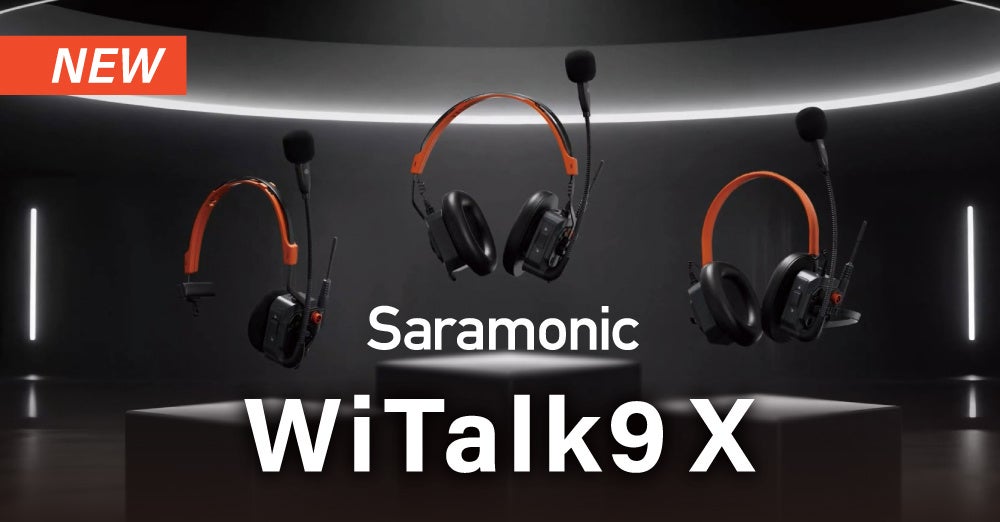 システムファイブ、プロ向けワイヤレスインカム「Saramonic WiTalk9 X」を発売 - 画像2