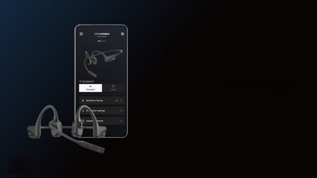 フォーカルポイント、法人向け骨伝導ヘッドセット「Shokz OpenComm2 PTT Standard」を発表 - 画像3