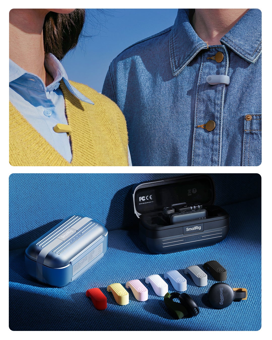 SmallRig、超小型ワイヤレスマイクS70にホワイトモデル追加 9色シリコンカバーも展開 - 画像5