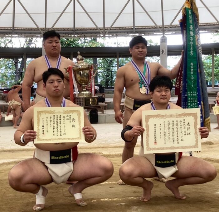 ソディック相撲部、石川県・加賀市・日本相撲連盟から各賞を受賞 - 画像1