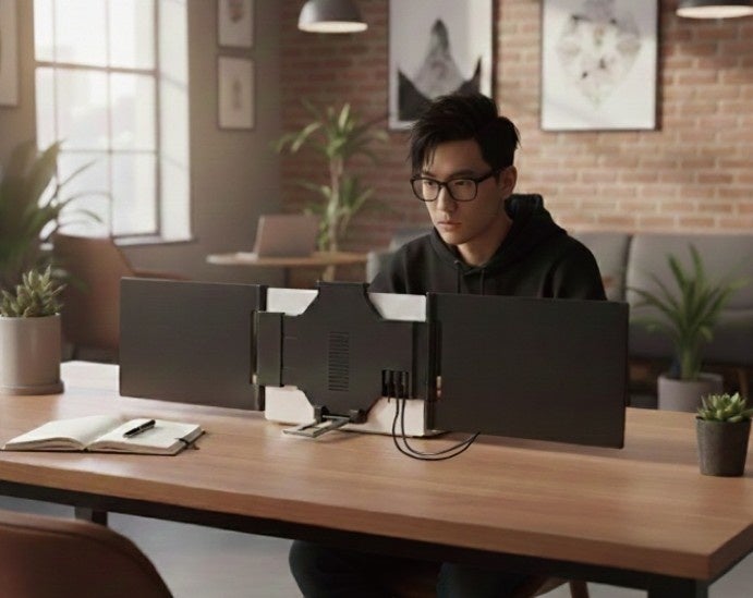 ソースネクスト、ノートPCを3画面化する拡張ディスプレイを発表 - 画像3