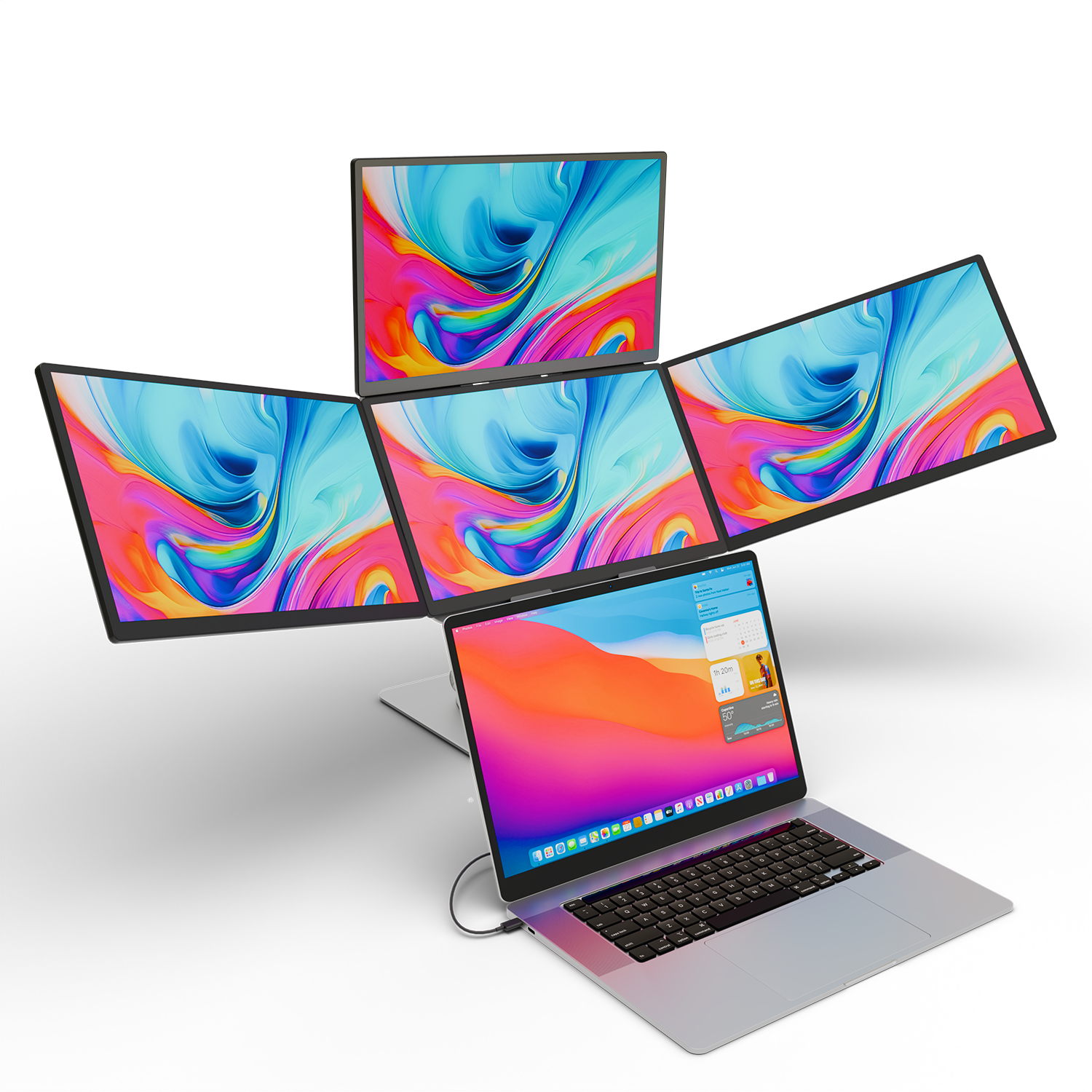 ソースネクスト、最大5画面を実現する「DIGI+クアッドディスプレイシステム」をMakuakeで発売|Makuakeでの応援購入プラン