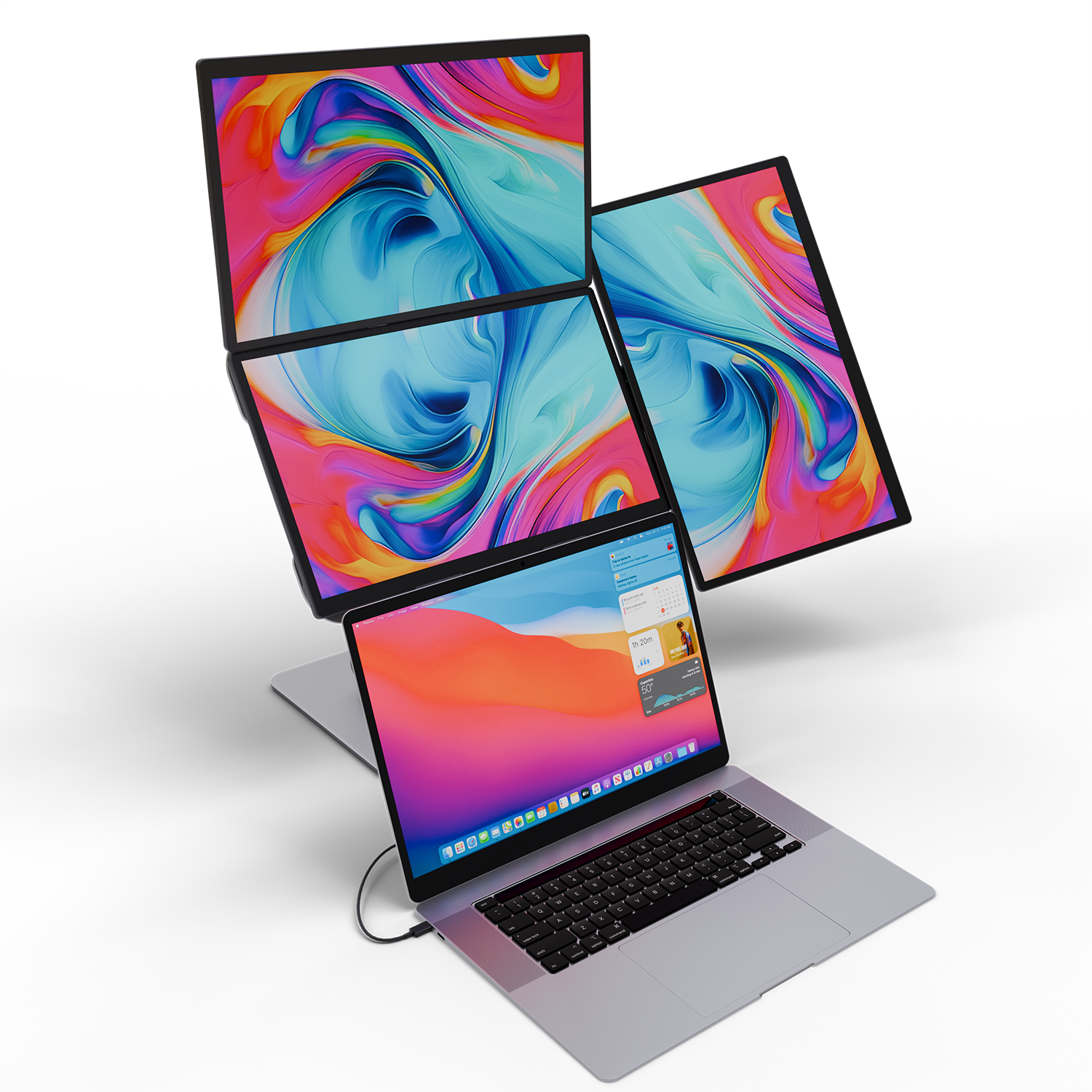 ソースネクスト、最大5画面を実現する「DIGI+クアッドディスプレイシステム」をMakuakeで発売｜Makuakeでの応援購入プラン