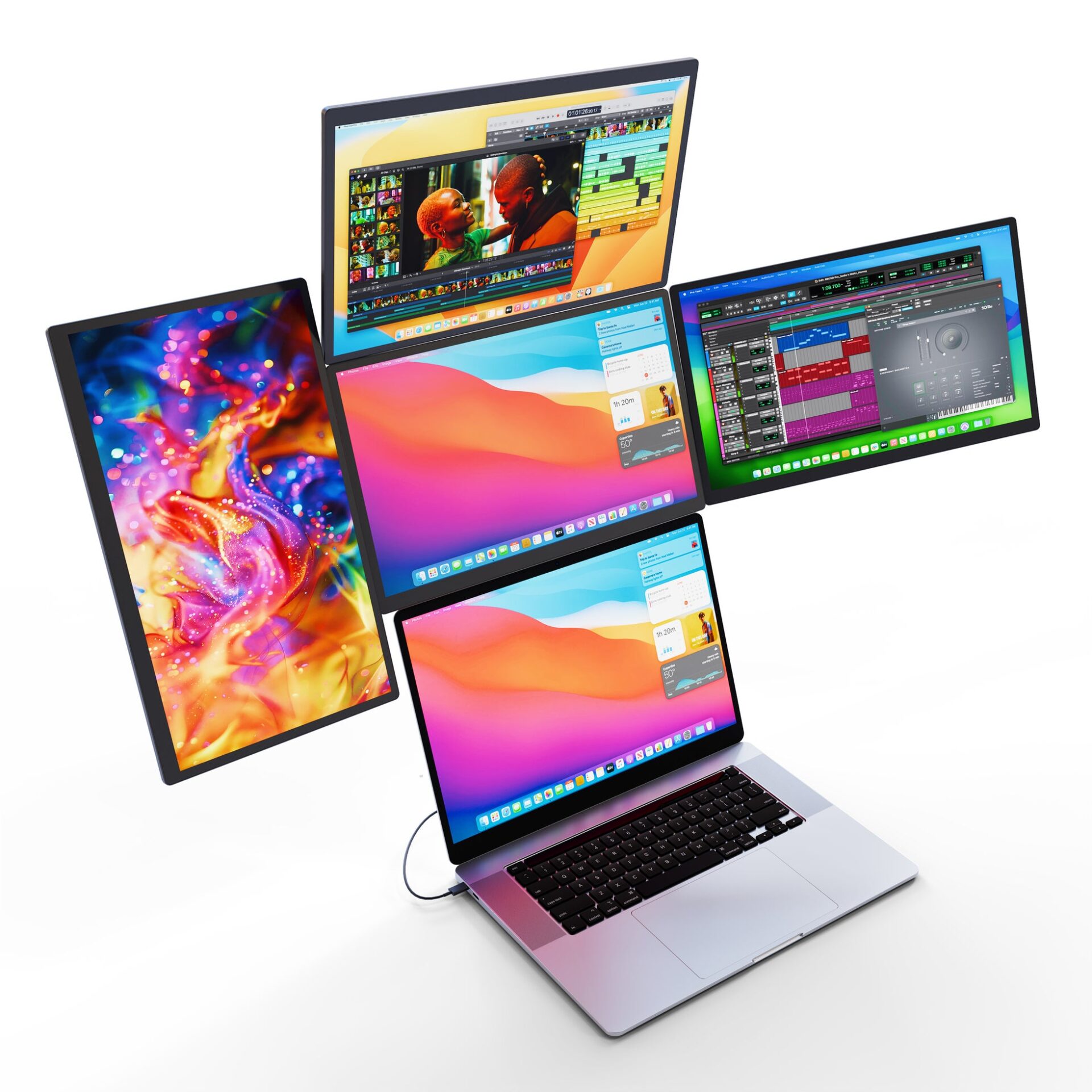 ソースネクスト、最大5画面を実現する「DIGI+クアッドディスプレイシステム」をMakuakeで発売｜Makuakeでの応援購入プラン