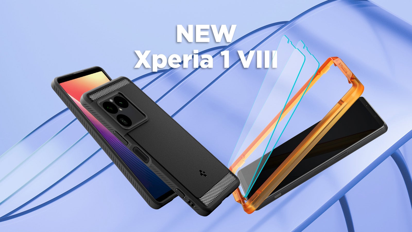 Spigen、Xperia 1 VIII向けケースとガラスフィルムを発売 - 画像1