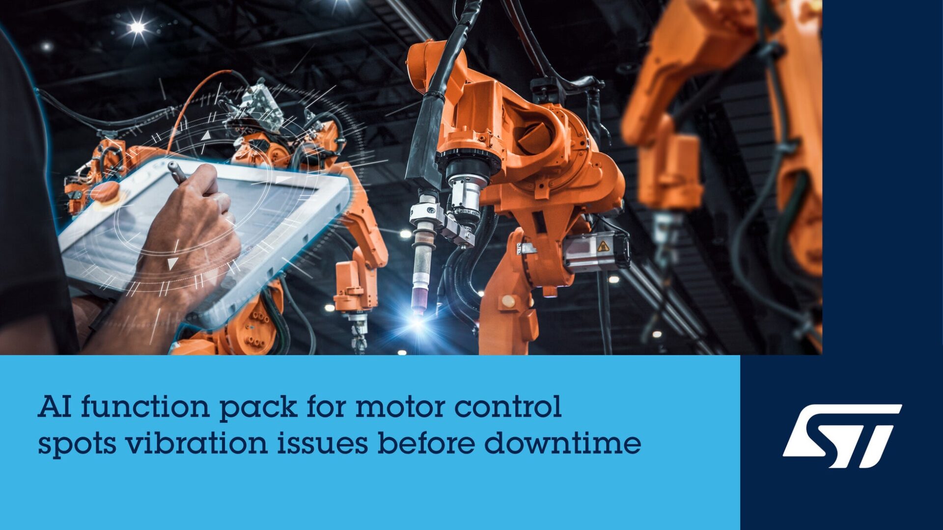 STマイクロエレクトロニクス、AI搭載のモータ制御ソフトウェア・パックを発表 - 画像1