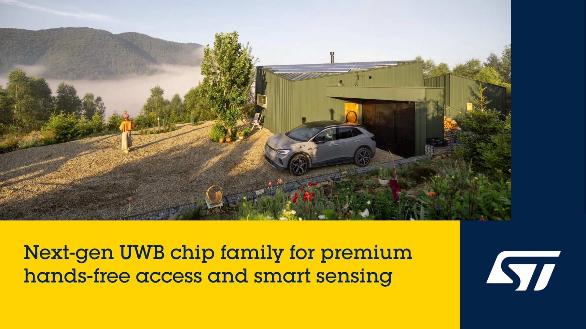 STマイクロ、次世代UWBチップ「ST64UWBファミリ」を発表 - 画像1