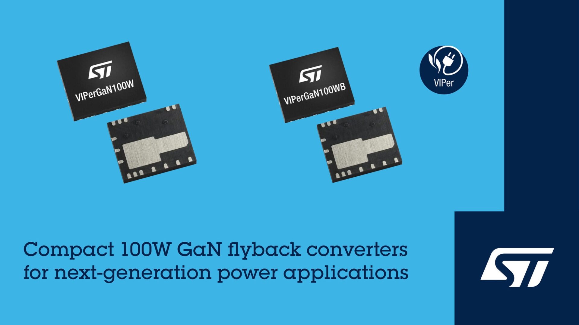 STマイクロ、家電向け100W GaNコンバータを発売 - 画像1