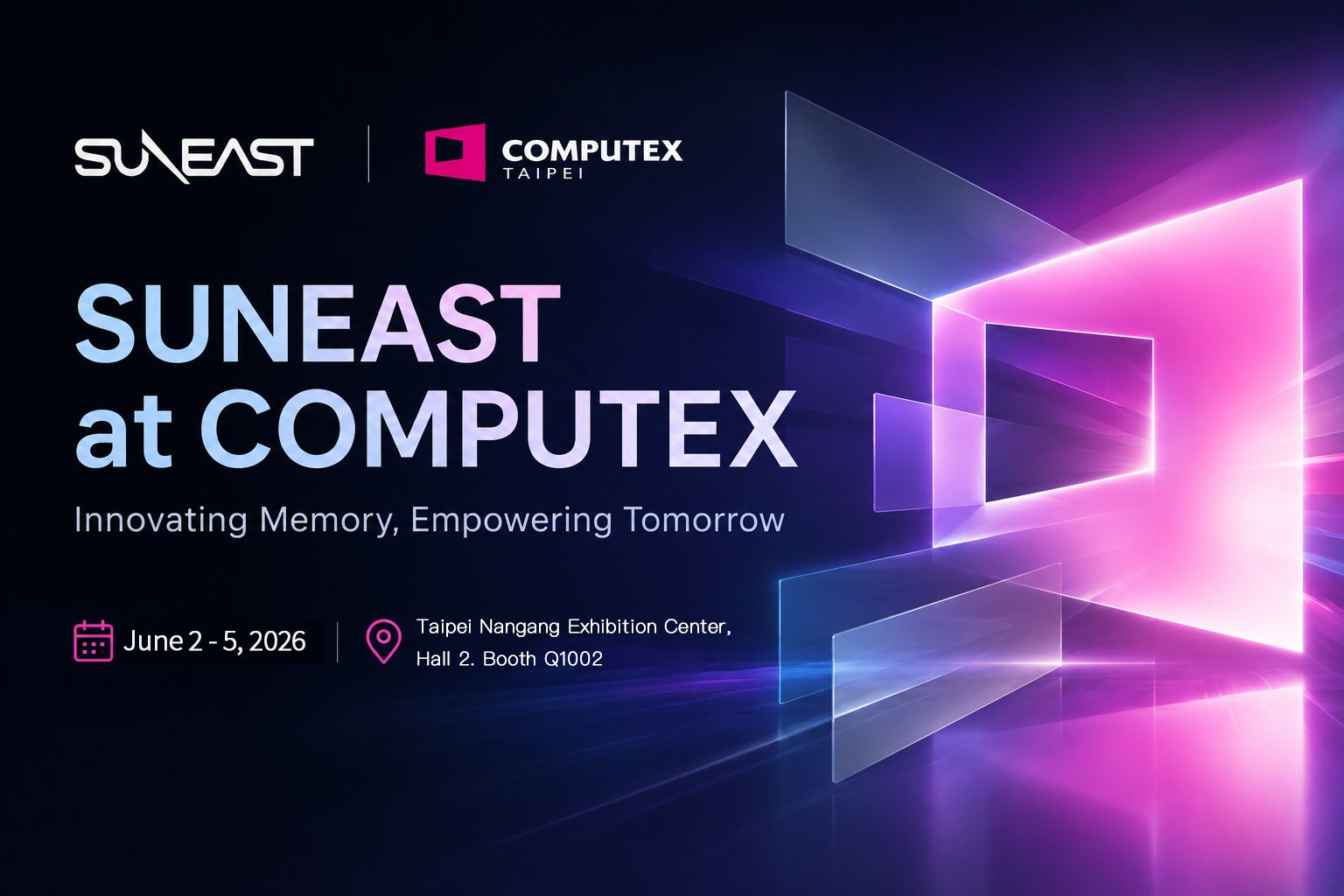 SUNEAST、COMPUTEX TAIPEI 2026に出展。AIとストレージの融合を展示