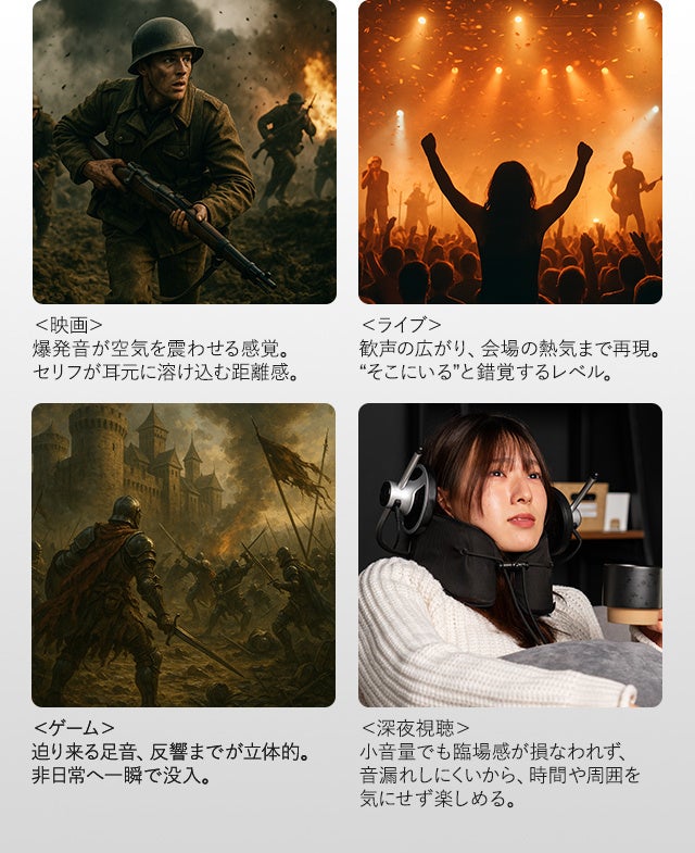 耳元5cmで響く新感覚スピーカー、クラウドファンディング開始 - 画像3