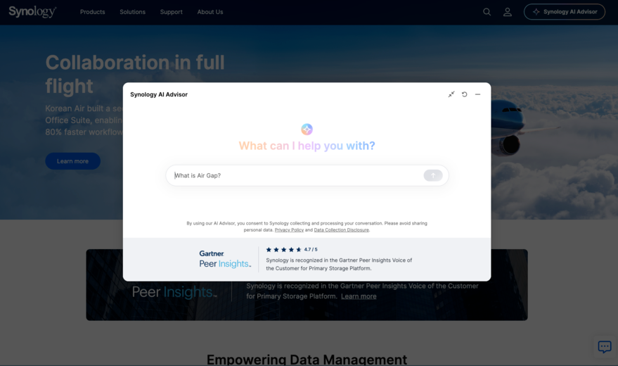 Synology、情報検索を最適化する「AI Advisor」を正式発表 - 画像1