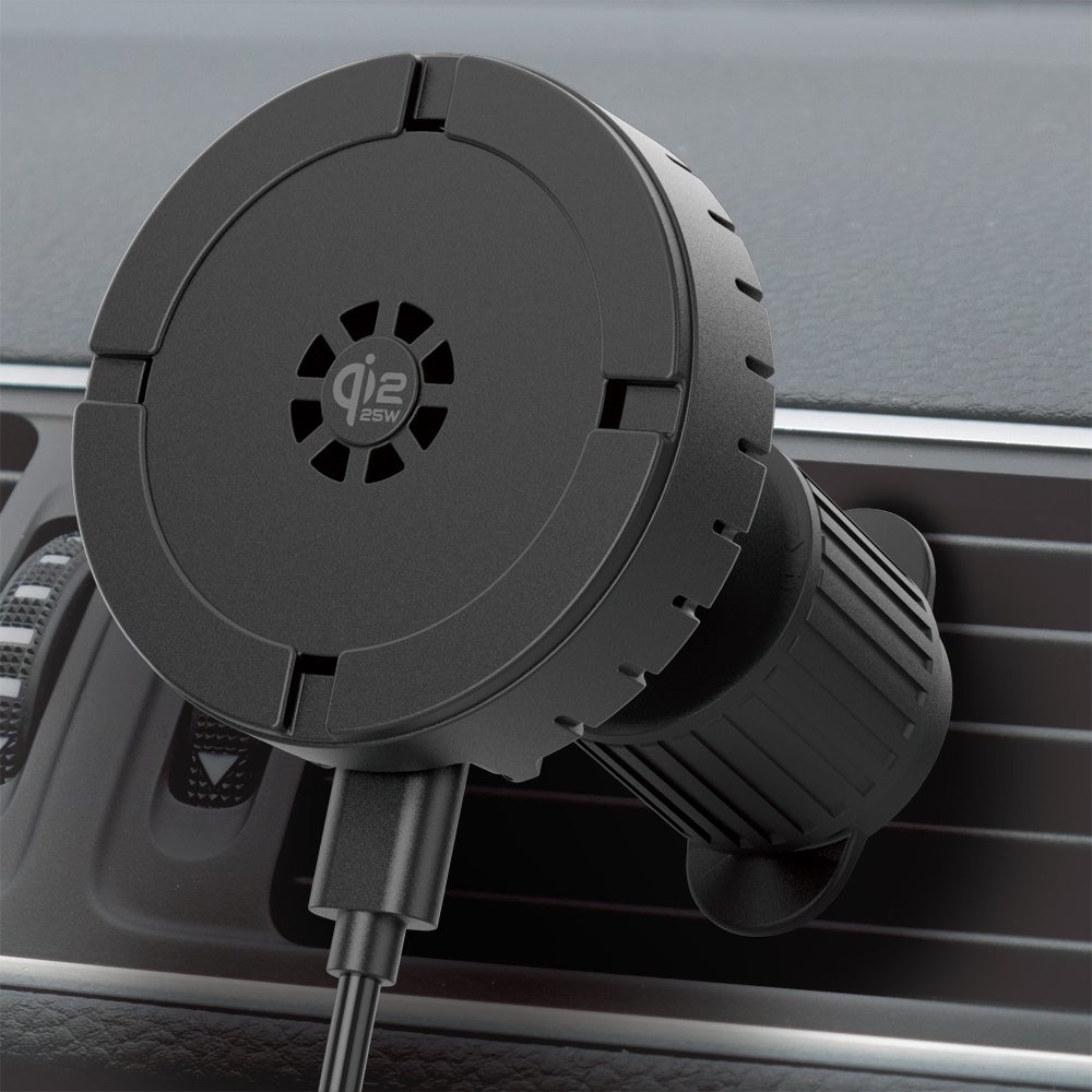 多摩電子工業、最大25W出力のQi2.2対応車載ワイヤレス充電器を発売 - 画像1