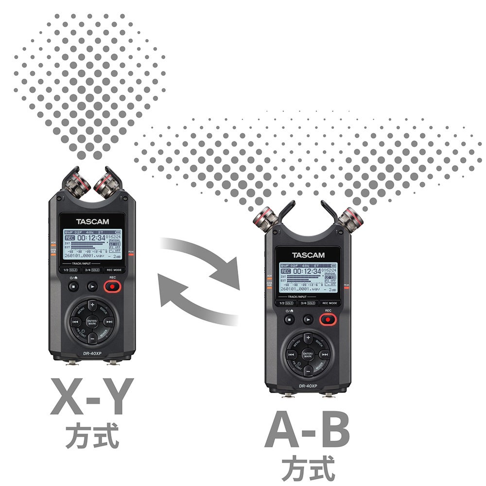ティアック、32ビットフロート録音対応のポータブルレコーダー「DR-40XP」を発売 - 画像5