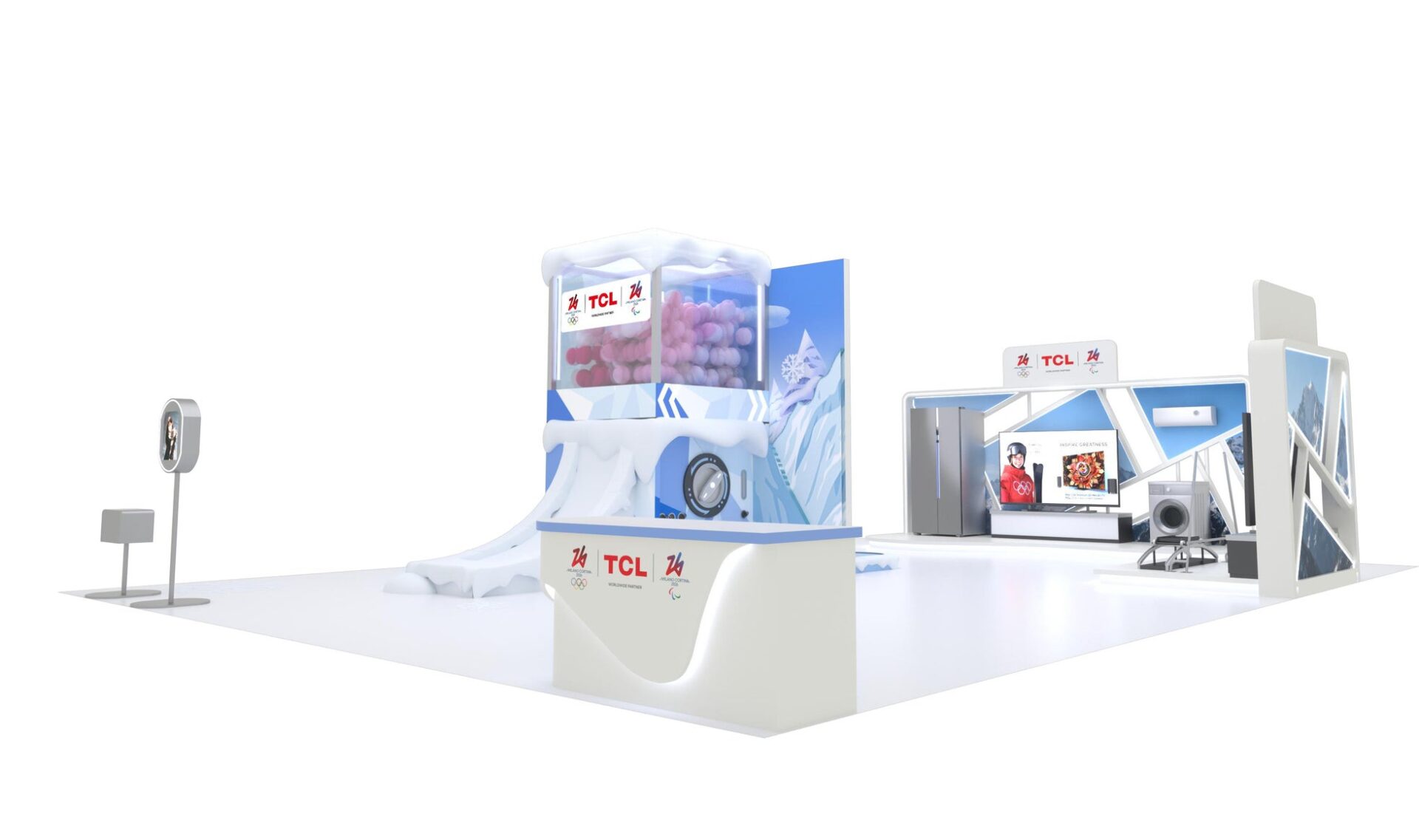 高さ2.5mの巨大ガチャガチャ！TCL冬季オリンピックイベント開催 - 画像2