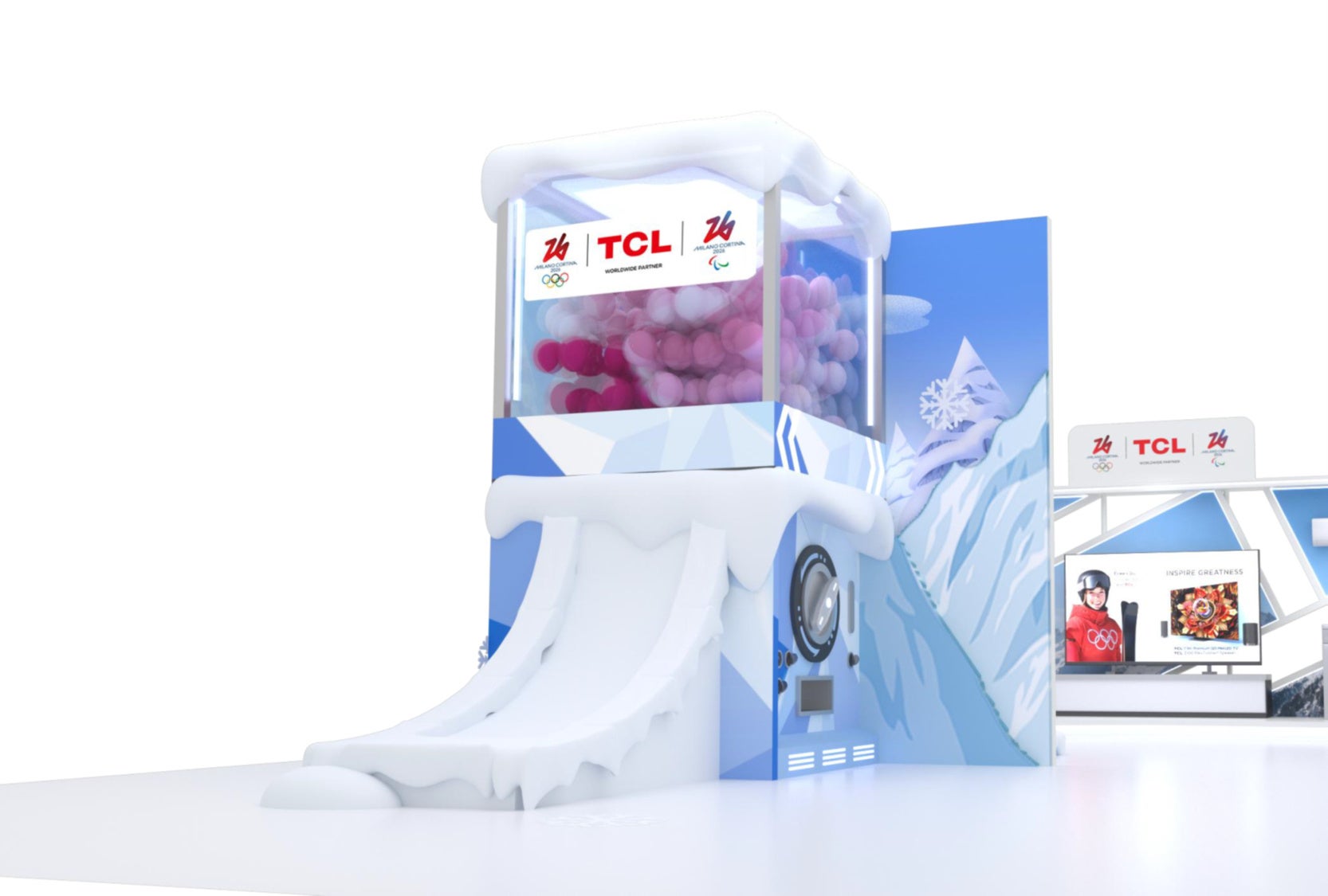 高さ2.5mの巨大ガチャガチャ!TCL冬季オリンピックイベント開催 - 画像6