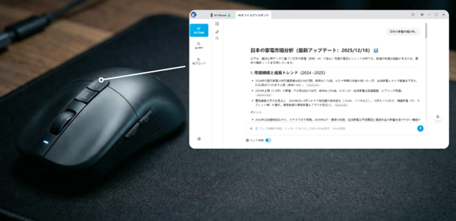 TD SYNNEX、生成AI搭載マウス「Tess Gift AIボイスマウス」を法人向けに提供開始|法人向け製品ラインアップと展開