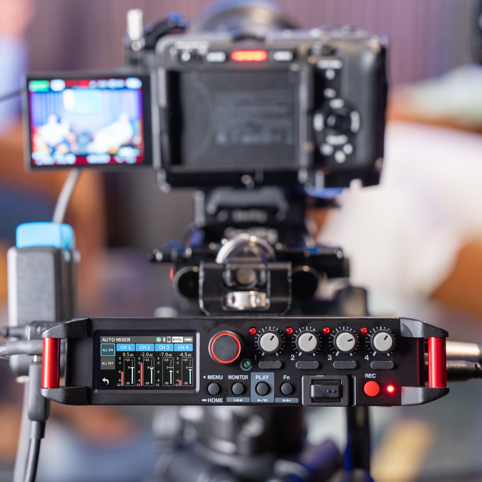 TASCAM FR-AV4にオートミキサー機能を追加するファームウェアを公開 - 画像3