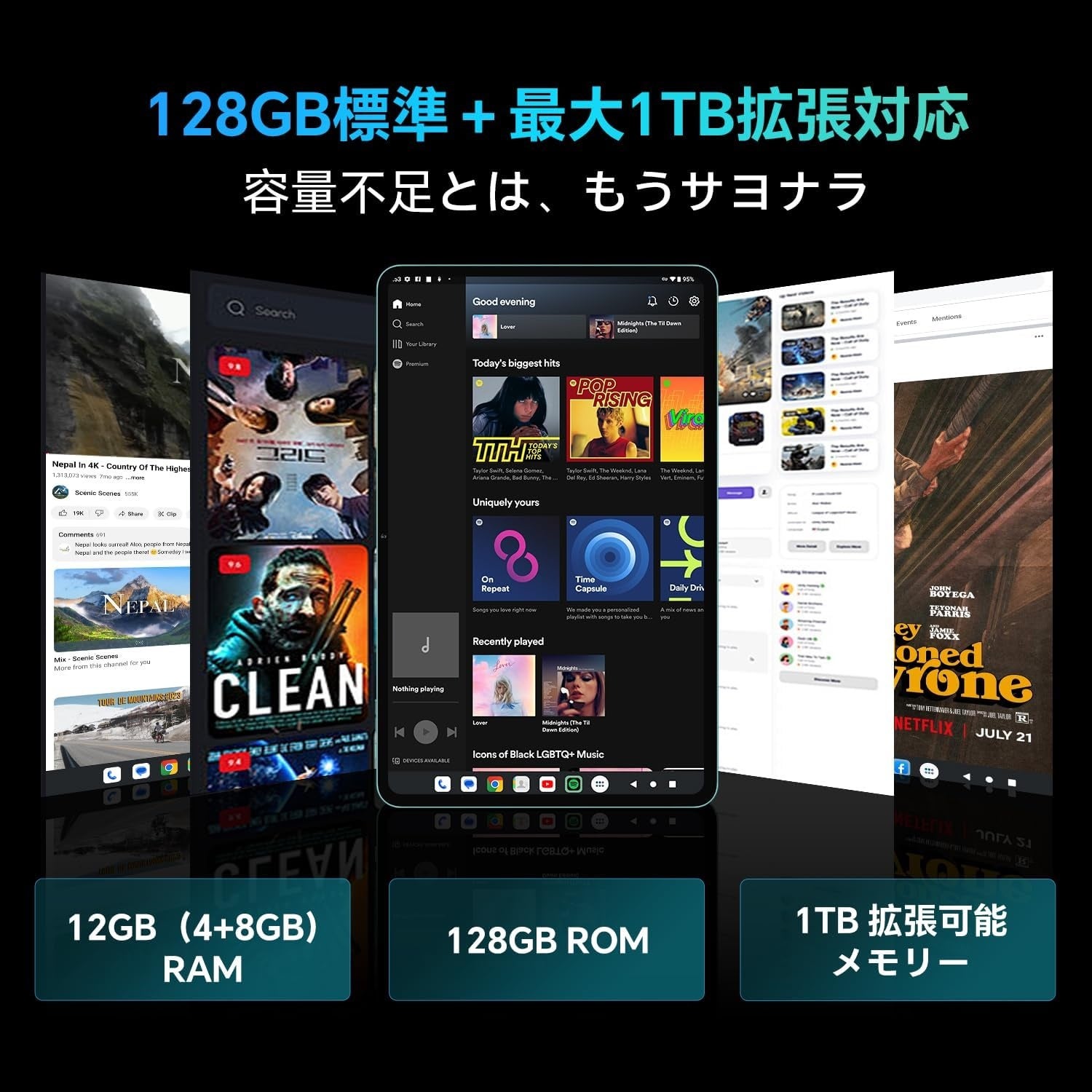 Teclast ODEA A12タブレット、Amazonセールで大幅割引! - 画像6