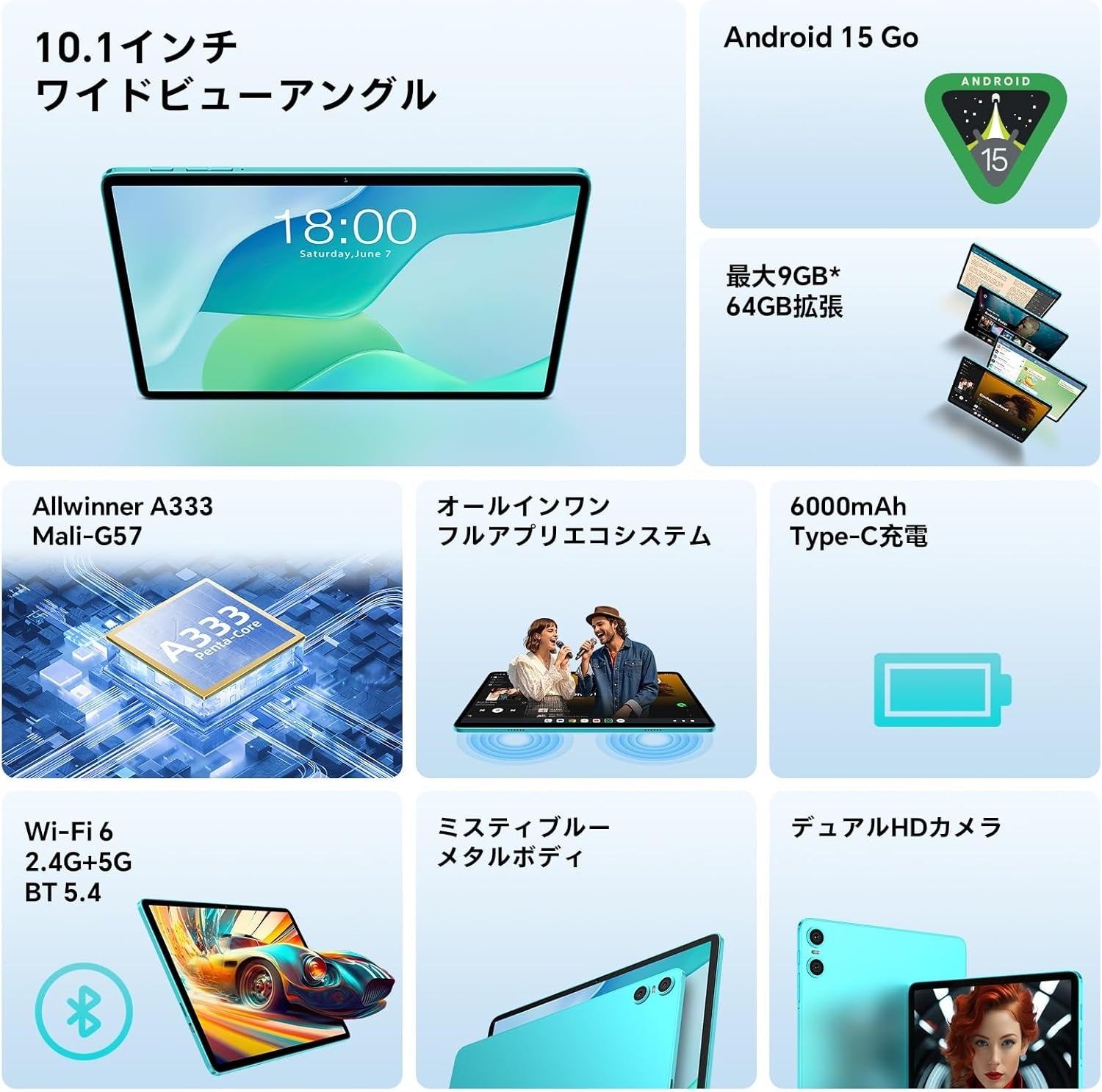 Teclast、Android 15搭載タブレット「P33CASE」の期間限定セールを開始 - 画像7