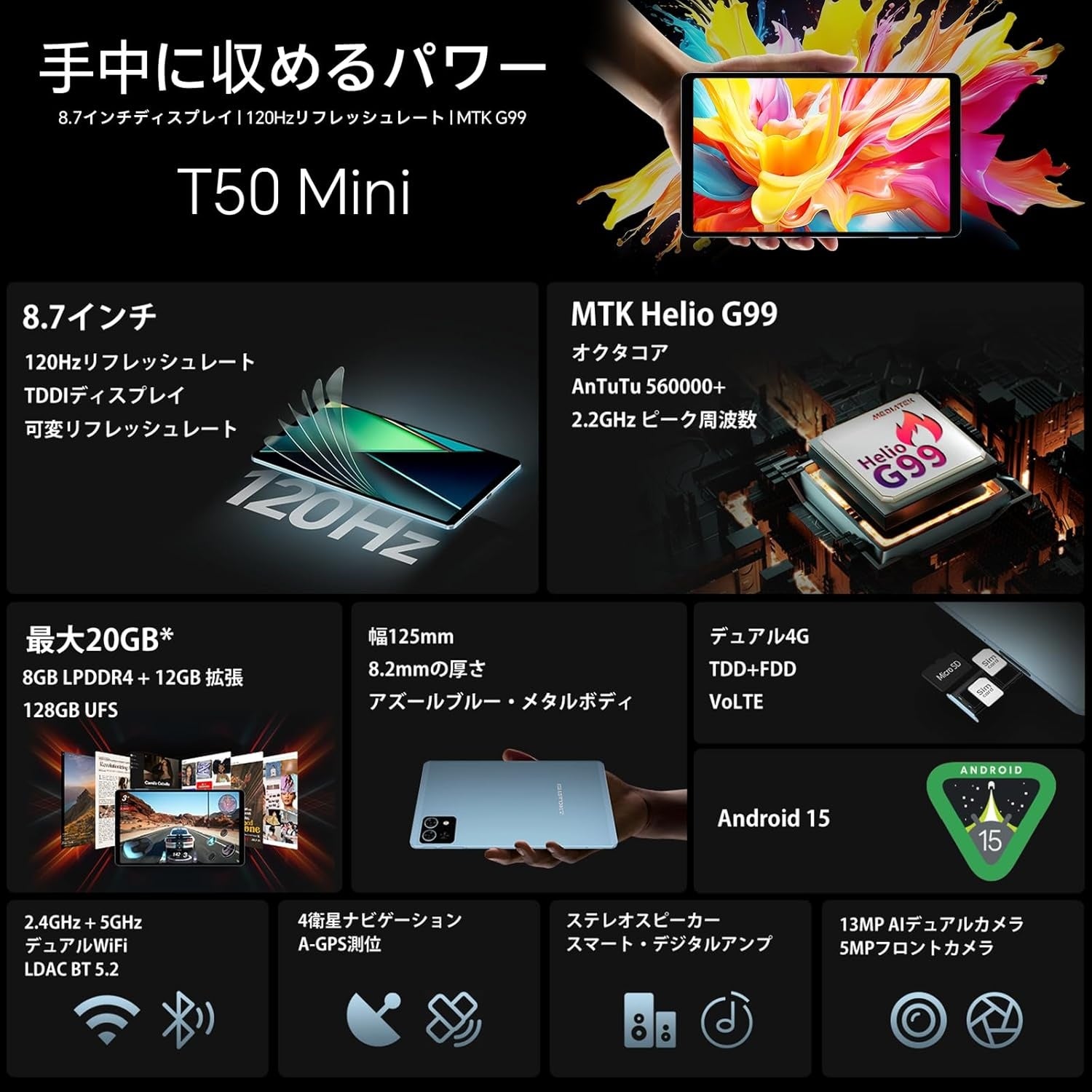 Teclast T50Mini、Amazonで19%OFFセール開催 - 画像4