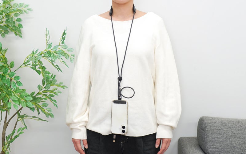 サンコー、振動機能付き3in1スマホショルダーケーブルを発売 - 画像1