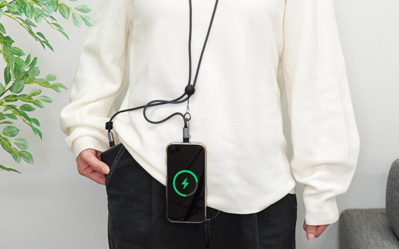 サンコー、振動機能付き3in1スマホショルダーケーブルを発売 - 画像3