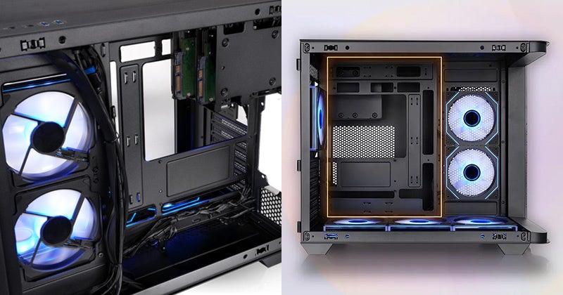 Thermaltake、曲面ガラスにピラーレスデザインのPCケースを発売 - 画像4