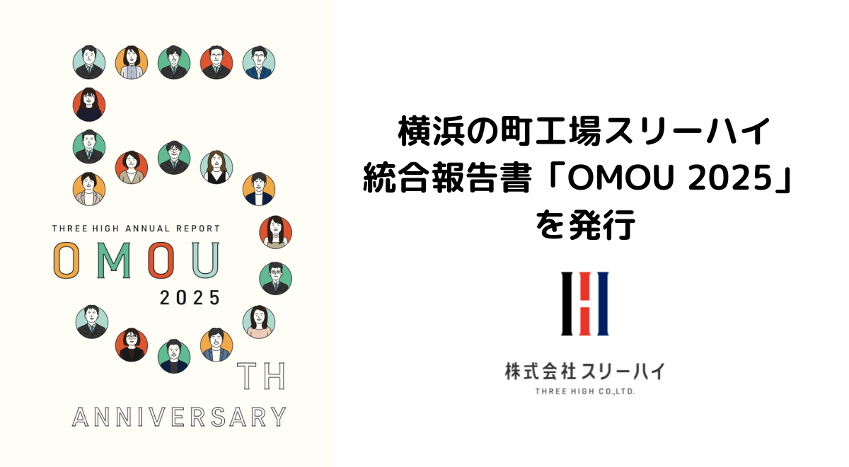 スリーハイ、中小企業版の統合報告書「OMOU 2025」を発行 - 画像1