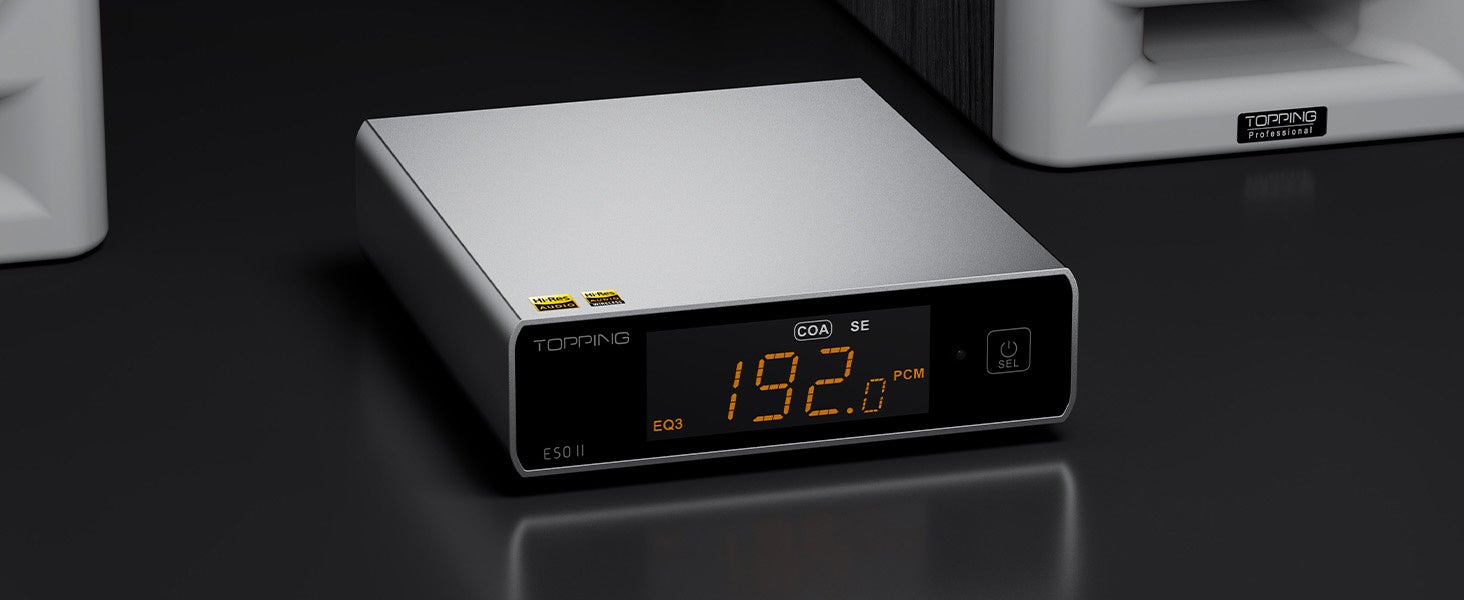 TOPPINGのDAC「E50II」とアンプ「Mini300」に直販限定のシルバーが登場 - 画像2