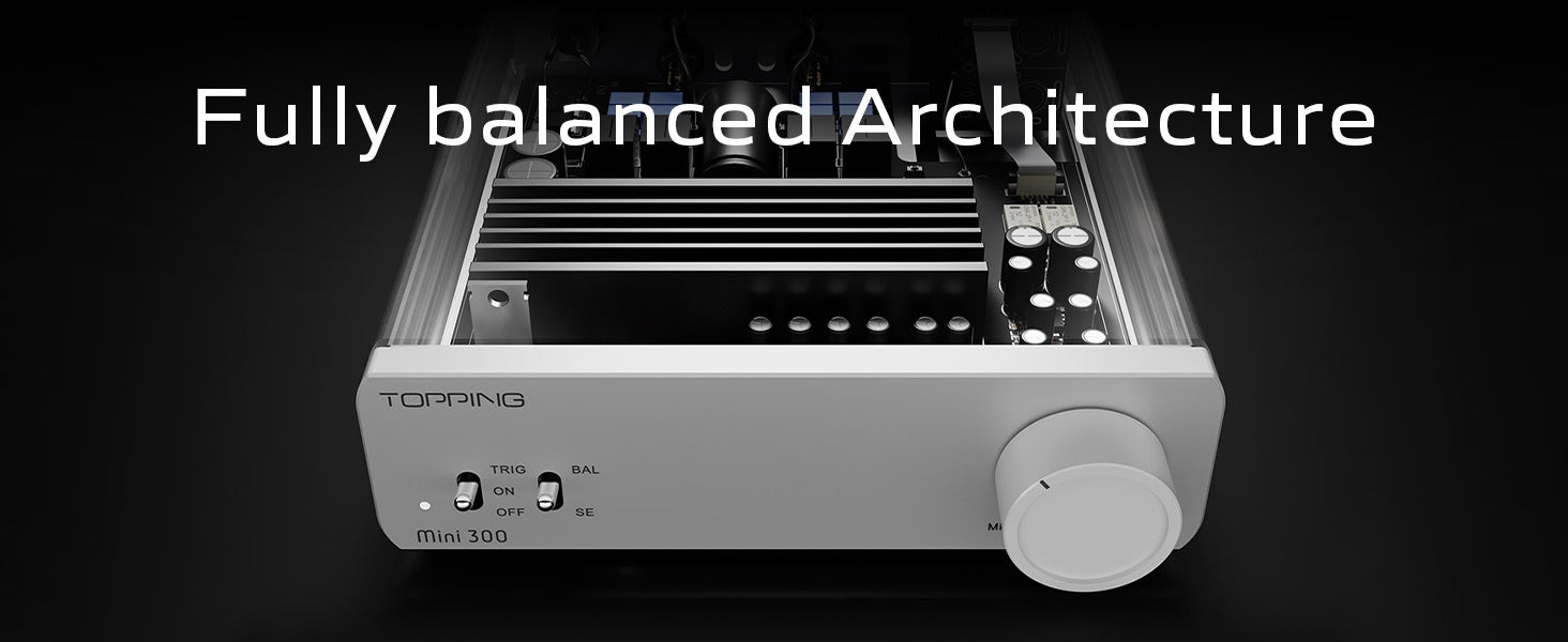 TOPPING、コンパクトデスクトップパワーアンプ「Mini300」を発売 - 画像2