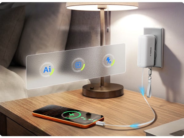 TORRAS、1mケーブル内蔵の45W急速充電器兼モバイルバッテリーを発売 - 画像6