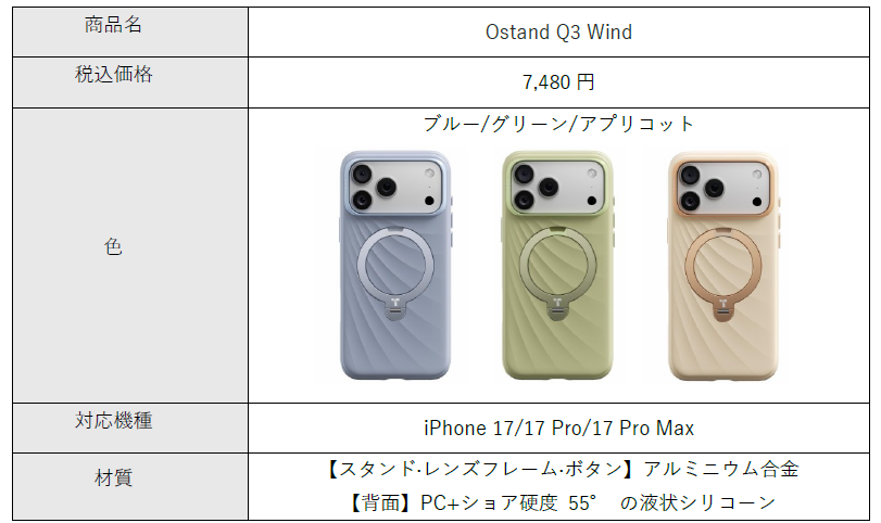 TORRAS、iPhone 17シリーズ対応の春新作アクセサリー4種を発売 - 画像3