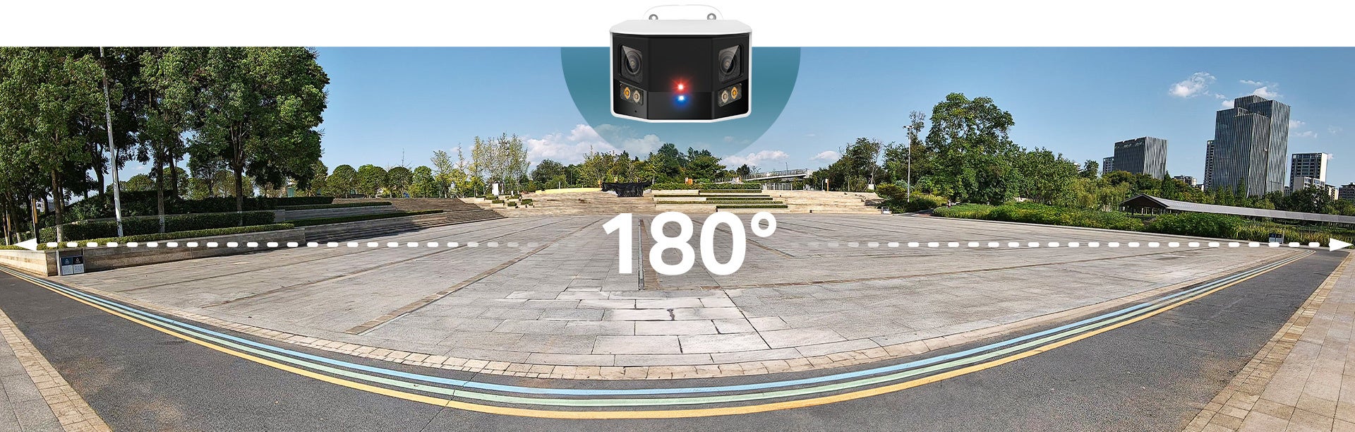 TP-Link、VIGI初のデュアルレンズ180°パノラマネットワークカメラ「InSight S385DPS」を発売 - 画像2