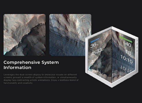 TRYXから、LCD搭載クーラーとファブリックPCケースが登場 - 画像6