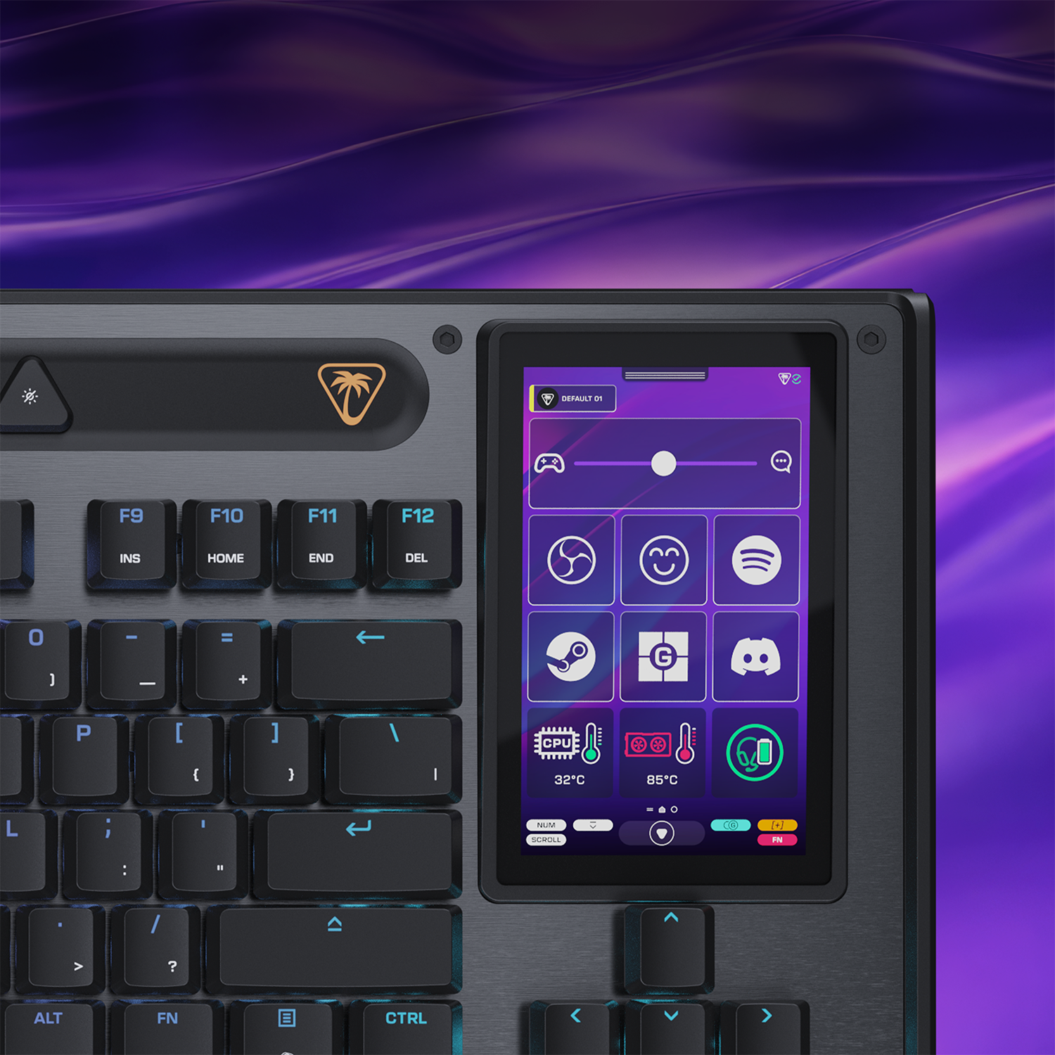 Turtle Beach、タッチ液晶搭載のゲーミングキーボード「Command Series」など3製品を発表 - 画像3