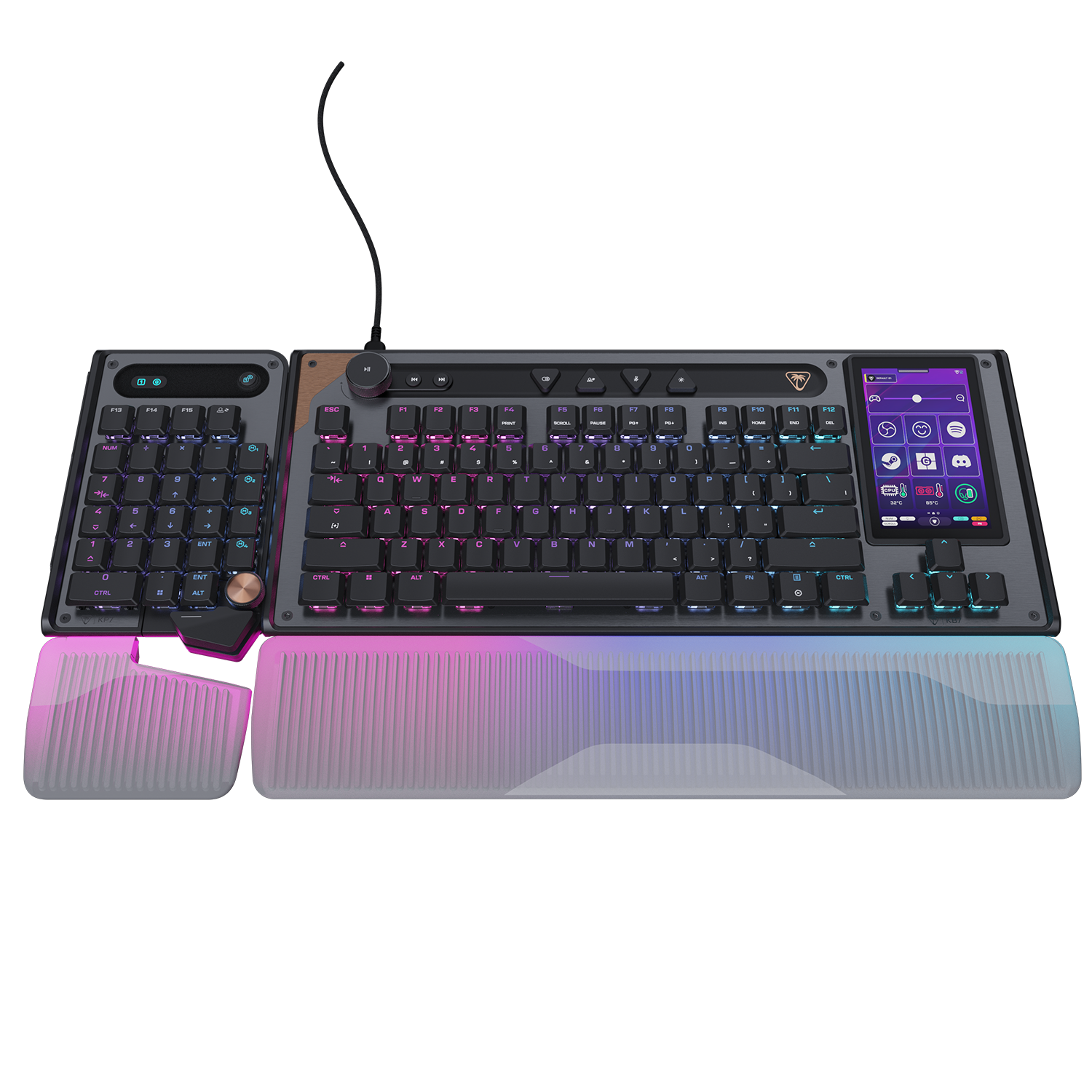 Turtle Beach、タッチ液晶搭載のゲーミングキーボード「Command Series」など3製品を発表 - 画像7