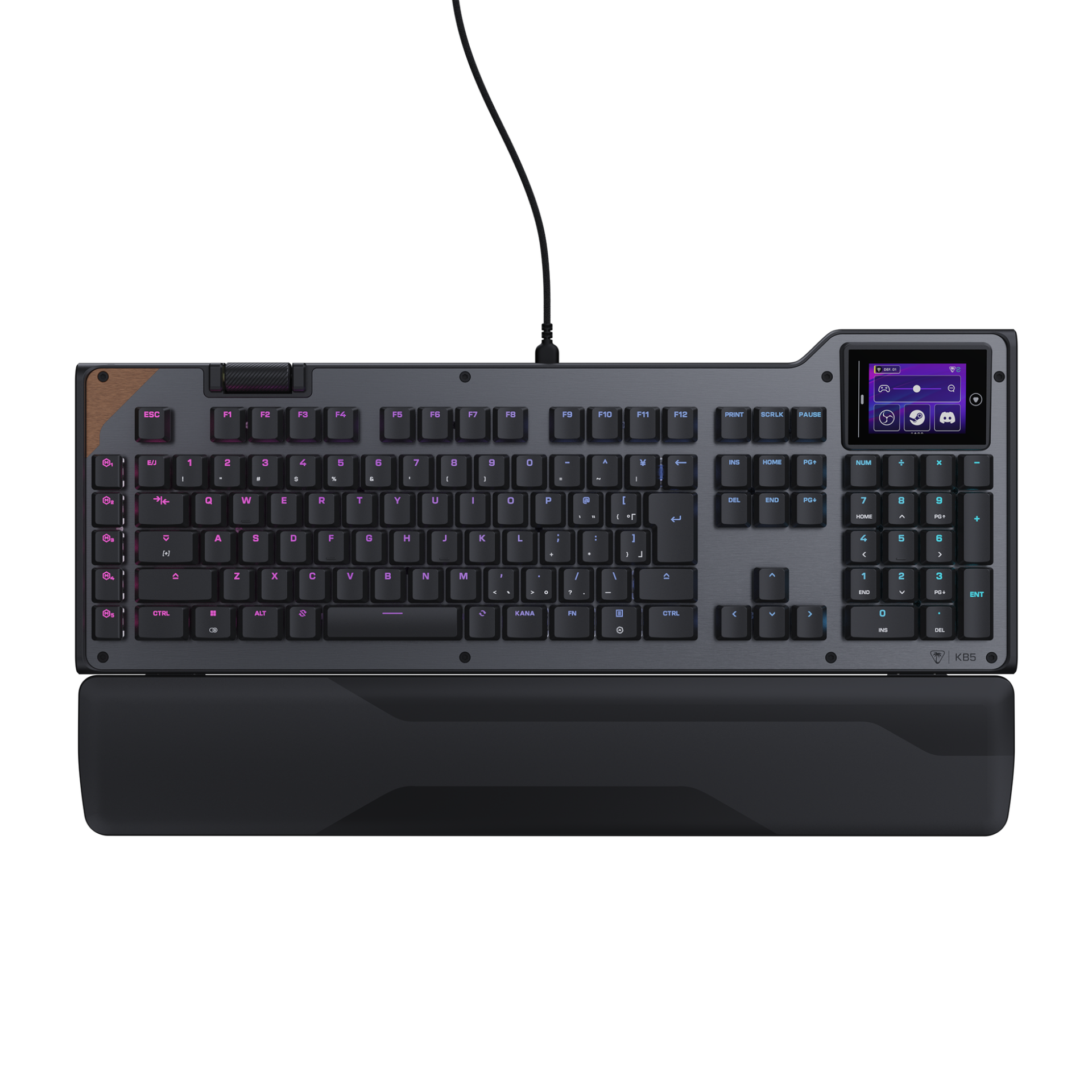 Turtle Beach、タッチ液晶搭載のゲーミングキーボード「Command Series」など3製品を発表 - 画像8