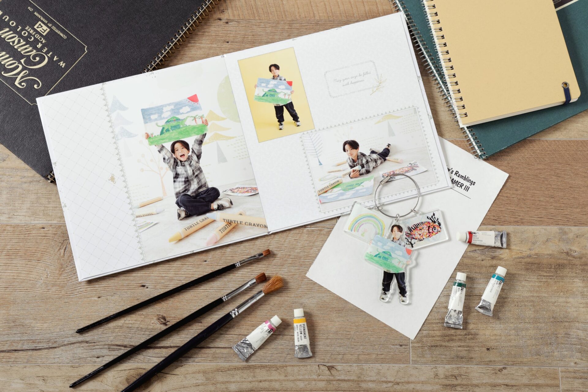 子どもの作品を形に　タートルが期間限定撮影プラン - 画像1