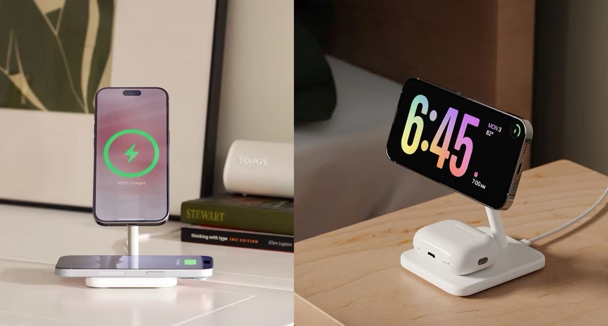 フォーカルポイント、Twelve Southの2-in-1ワイヤレス充電スタンドを発売｜ミニマムで高級感のある2-in-1充電スタンド