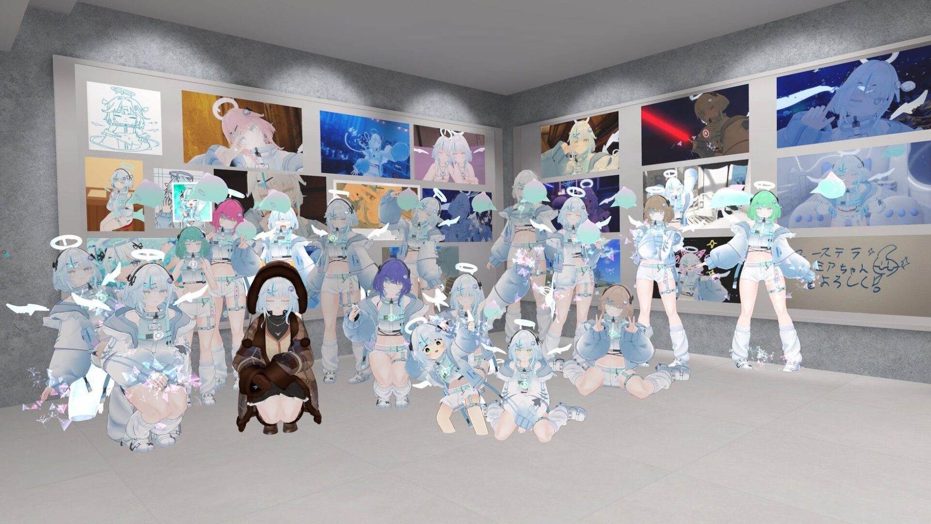 ユーステラ、VRChatで「ルミアちゃん展示会」開催 - 画像2