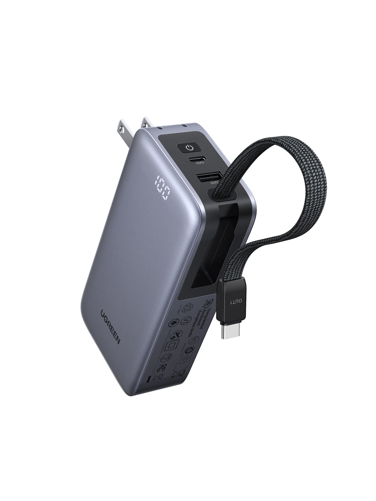 UGREEN、充電器とモバイルバッテリー一体型モデルを発売 - 画像2