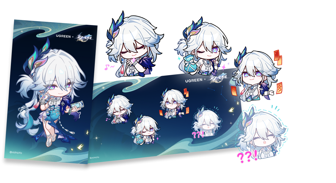 UGREEN、人気RPG「崩壊：スターレイル」とのコラボ充電ギアを発表｜店頭イベントおよびキャンペーン