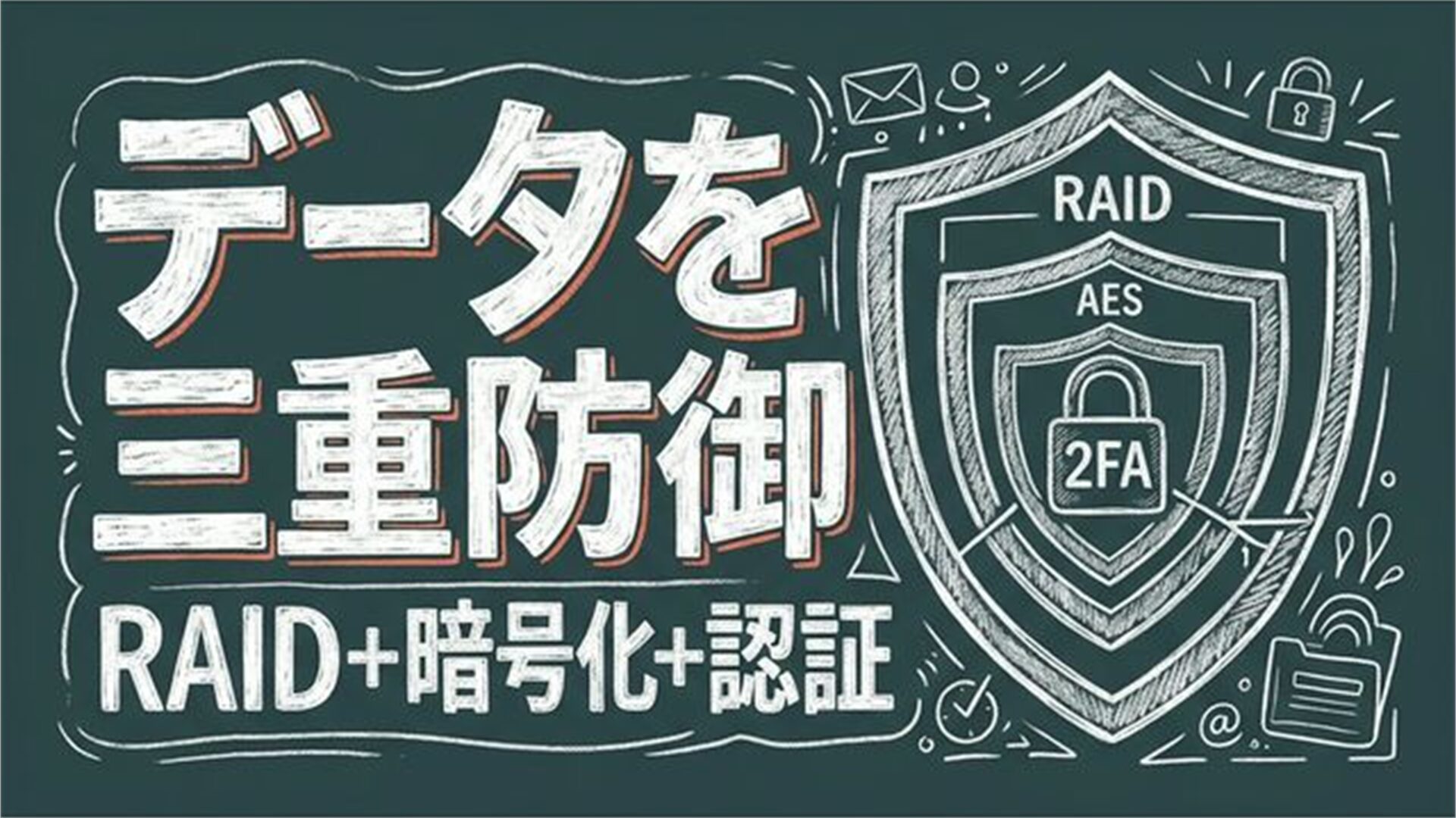 UGREEN NASync DH2300のセキュリティ機能|RAID 1・AES暗号化・2段階認証で安全にデータ保護