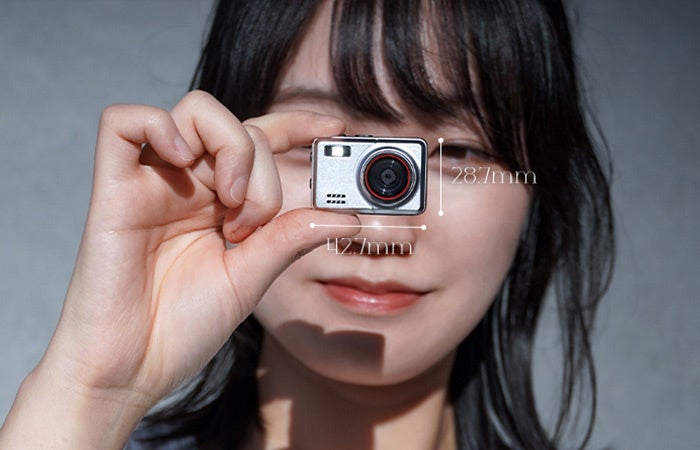 UI、指でつまめる超小型デジカメ「Rough Mini Camera」を発売 - 画像3