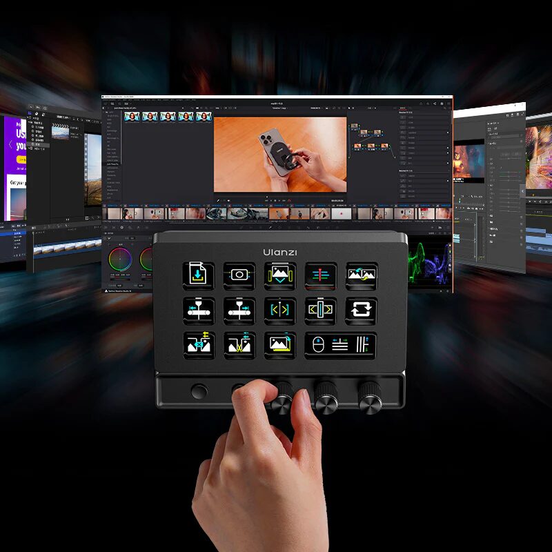 ウランジ、14キーと3ノブを備えた「Ulanzi D200X Creative Deck」を発売 - 画像2