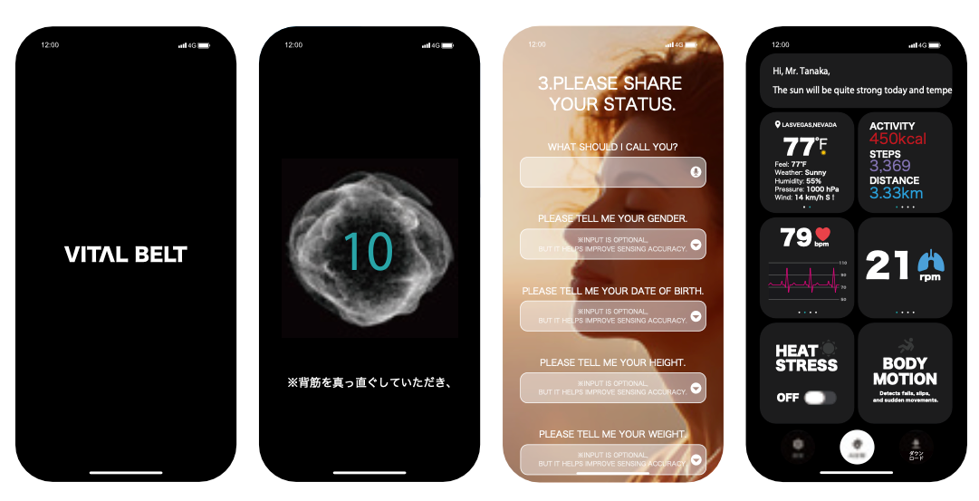 世界初、ベルト型センシングウェアラブルデバイス発表 - 画像4