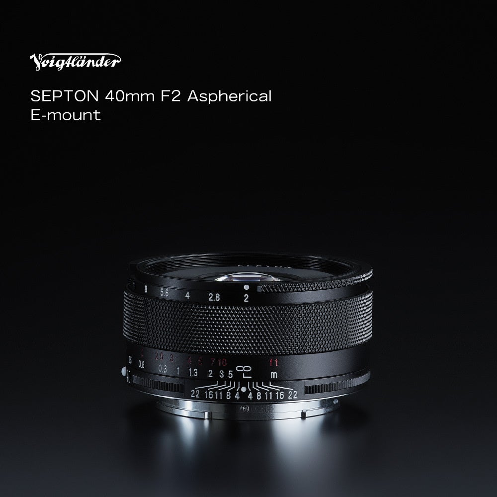 フォクトレンダー、SEPTON 40mm F2 AsphericalをソニーEマウントで発売 - 画像1