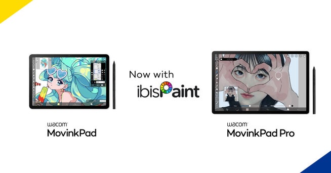 ワコム、クリエイティブパッド「MovinkPad」シリーズにイラストアプリ「ibisPaint」対応 - 画像3
